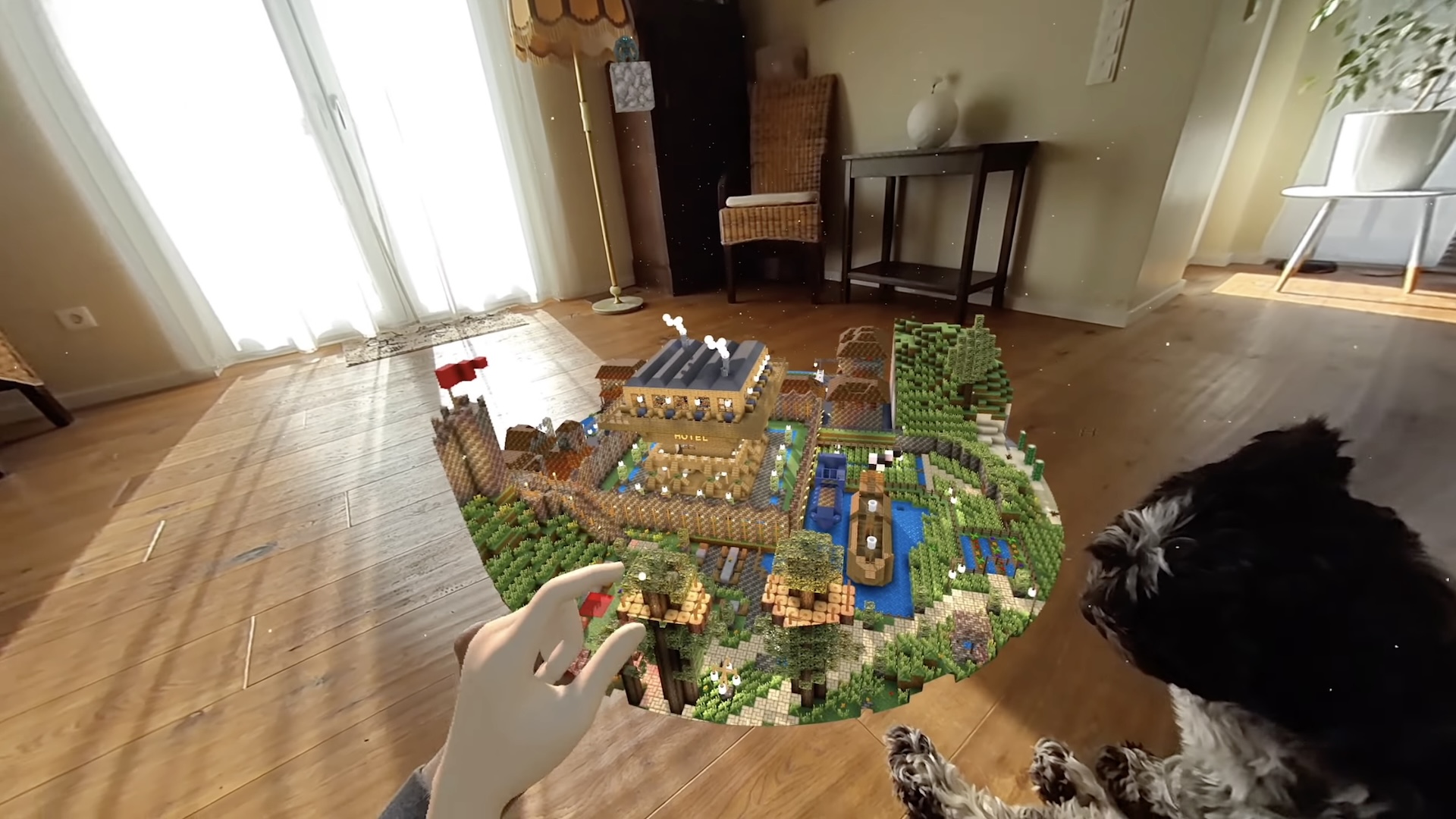 Il existe un clone de réalité mixte de Minecraft pour Quest et nous l'avons essayé