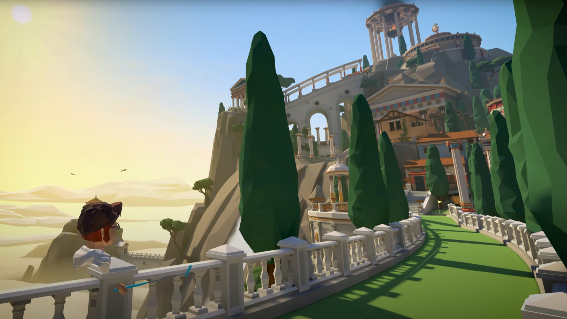 Mount Olympus DLC apporte une mythologie grecque à Walkabout Mini Golf