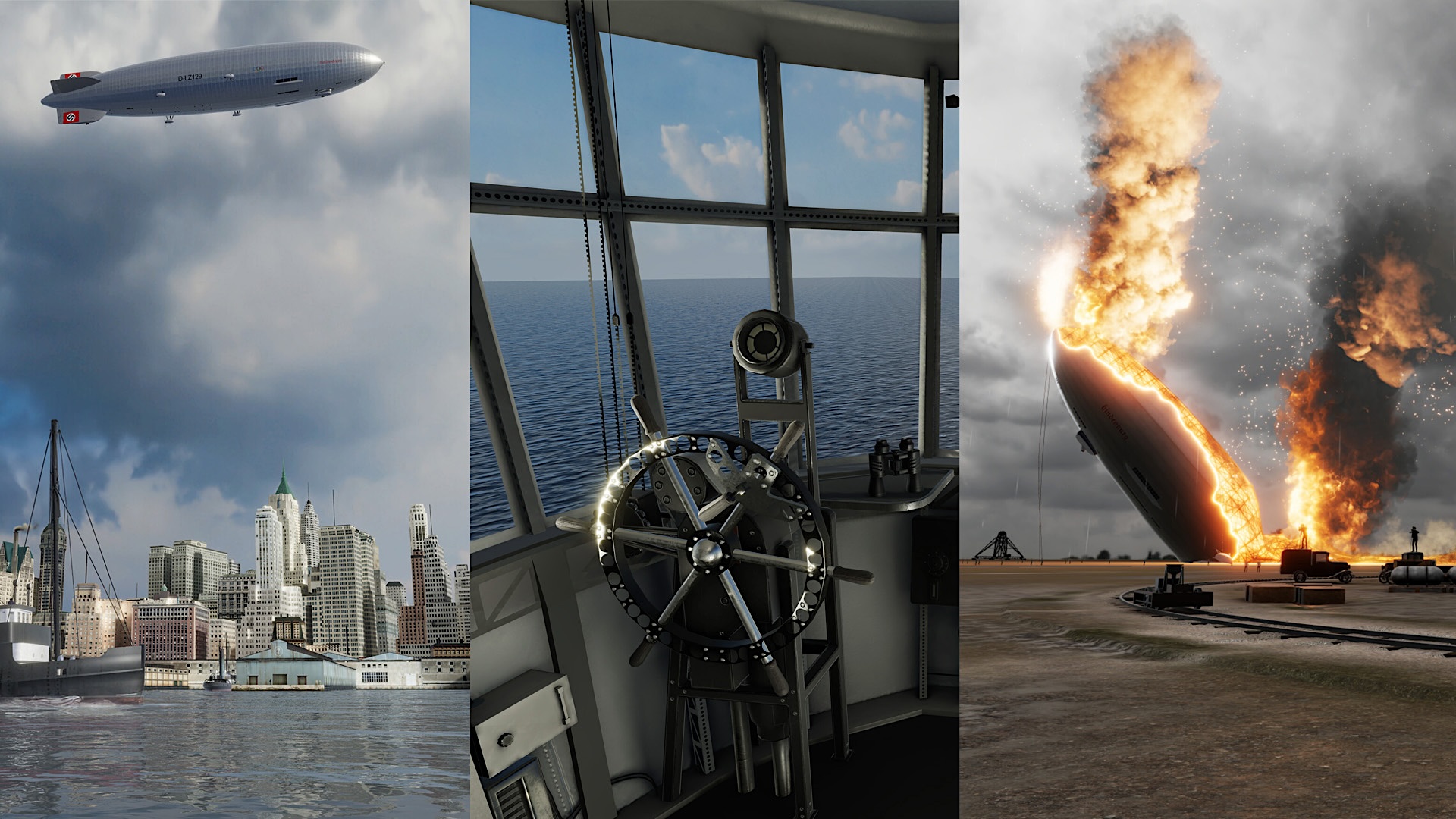 Une nouvelle expérience PC VR vous permet de revivre le dernier voyage de Hindenburg