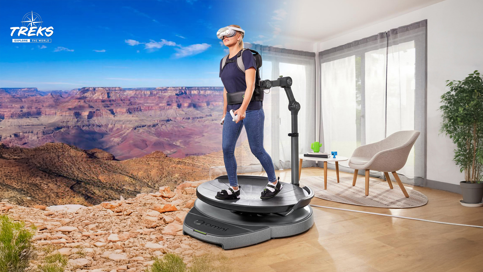 VR Tapishill Omni One obtient sa propre application de voyage avec des sites de renommée mondiale
