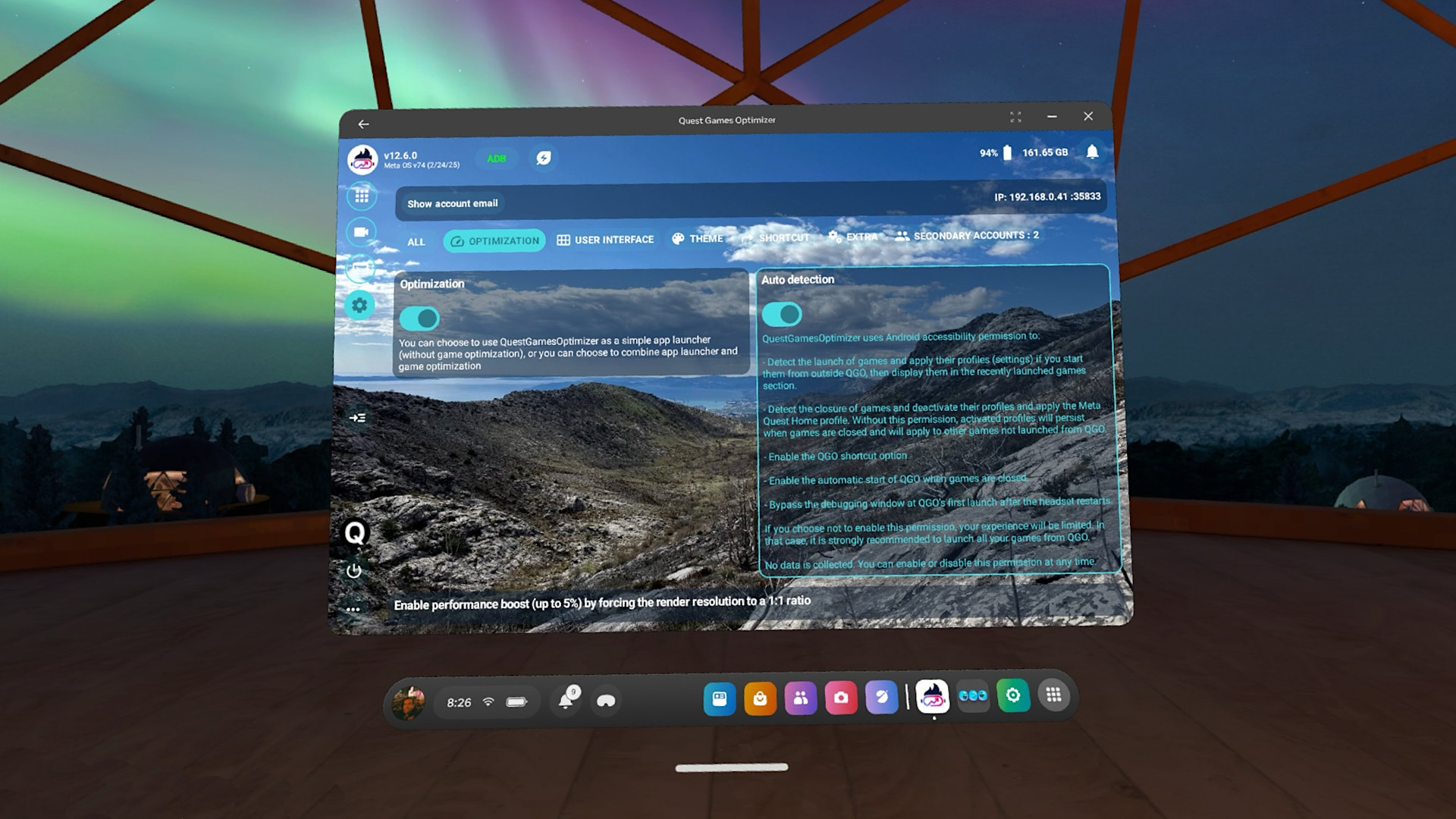 L'interface utilisateur des jeux de quêtes devient plus personnalisable