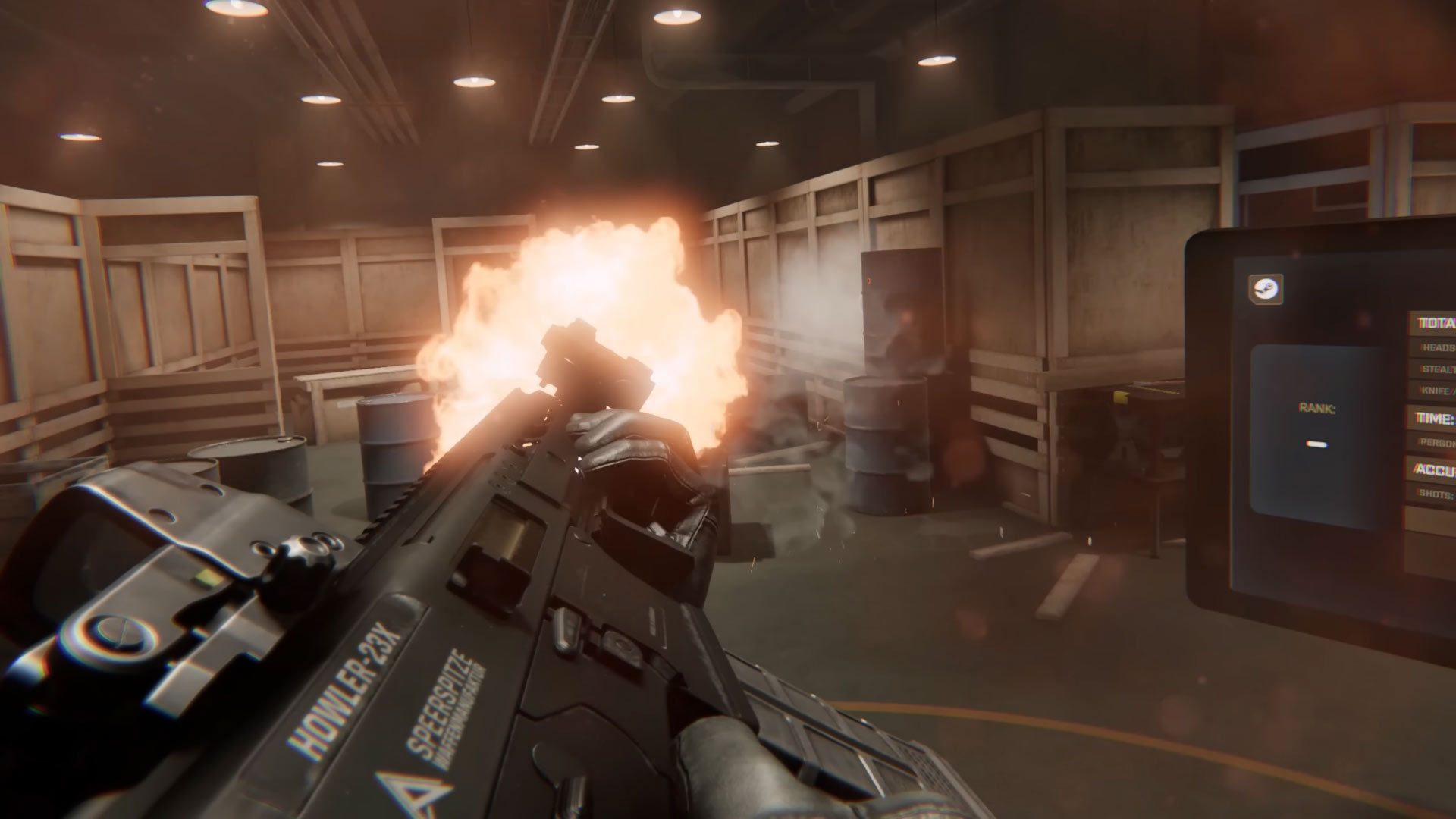 Le gameplay 'Gunman Contracts' montre des visuels et un jeu de tir de ce rival 'Half-Life: Alyx'