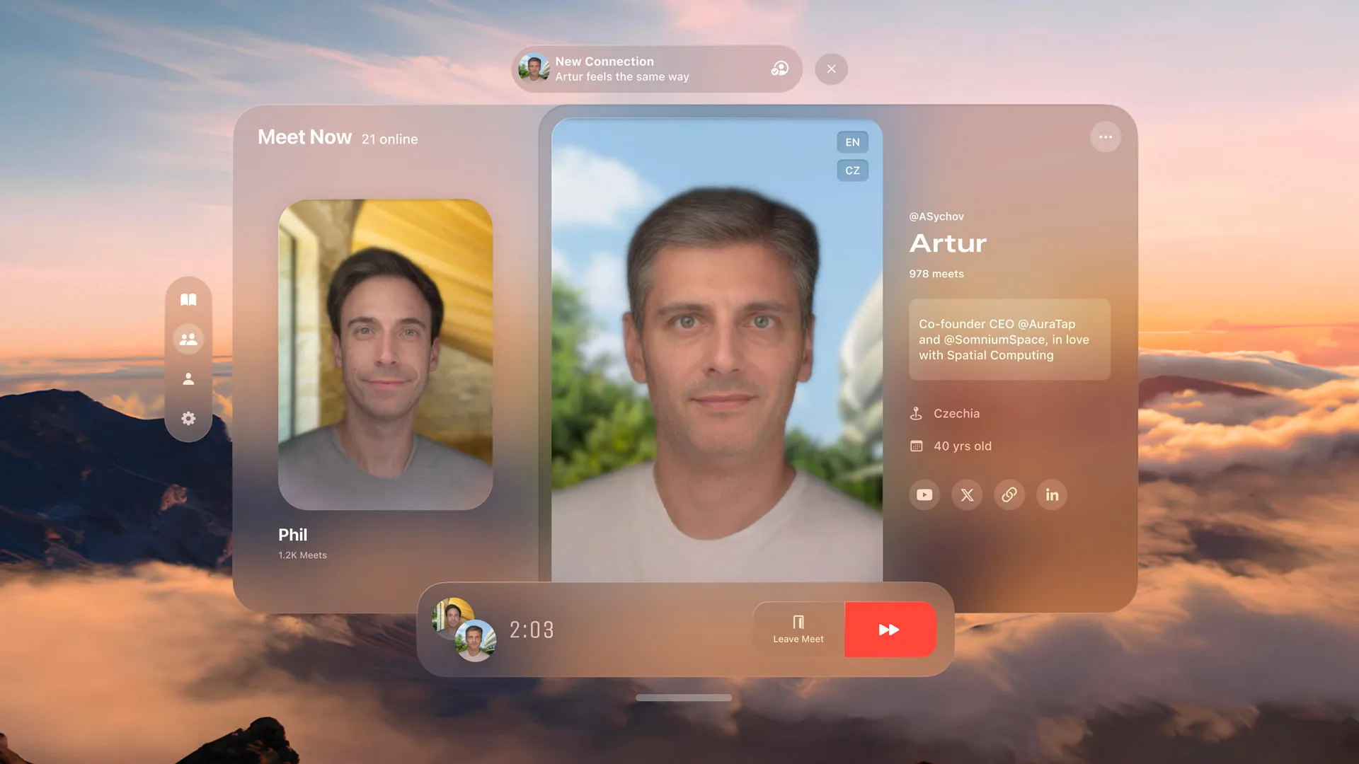 La nouvelle application Vision Pro parie sur les avatars Persona d'Apple pour établir de véritables connexions