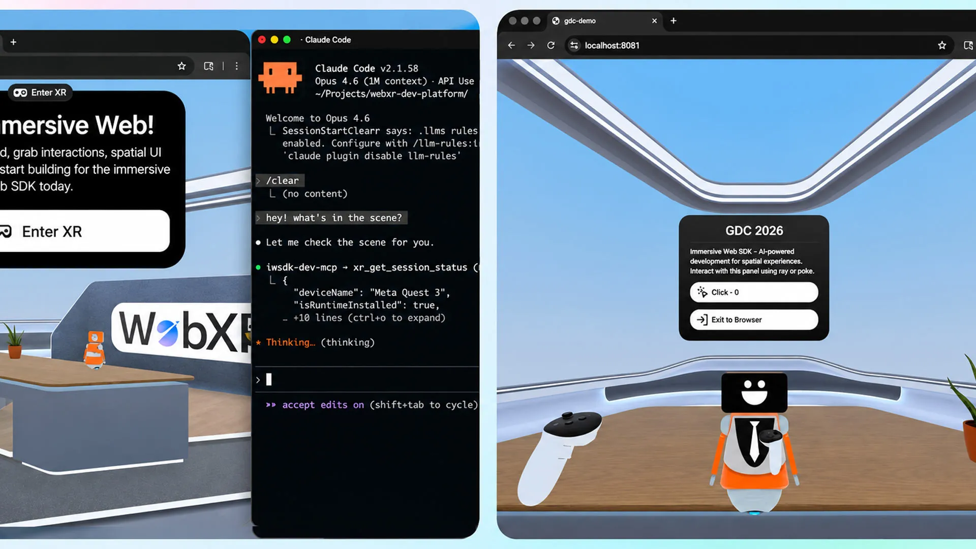 La nouvelle boîte à outils VR basée sur l'IA de Meta permet à quiconque de créer des expériences WebXR sans codage