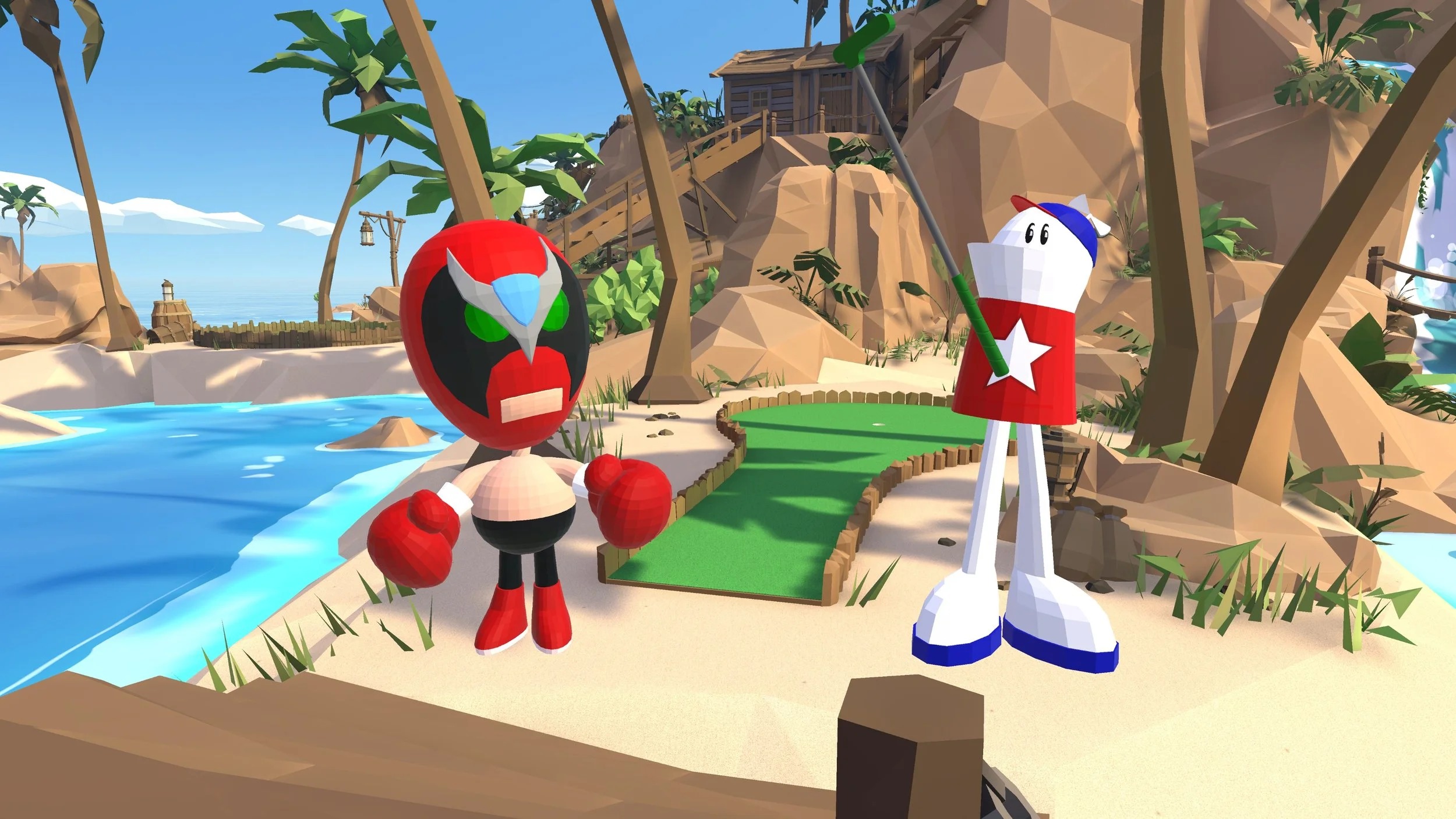 Le dessin animé Internet du millénaire "Homestar Runner" arrive dans "Walkabout Mini Golf" dans le DLC de juin