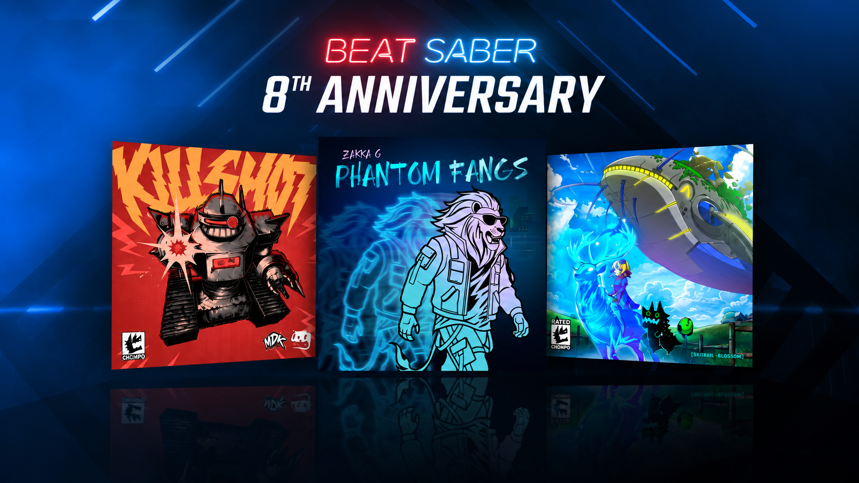 "Beat Saber" fête ses 8 ans et apporte 3 nouveaux morceaux gratuits au jeu de rythme de bloc préféré de VR
