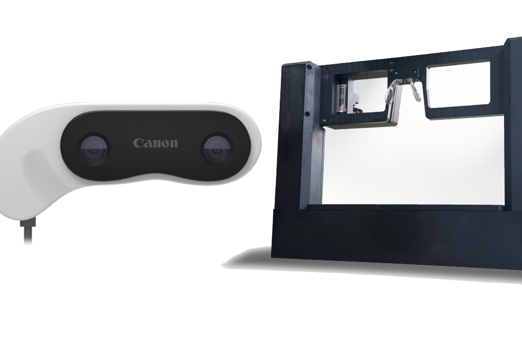 Canon dévoile un appareil IRM portable, un guide d'ondes en verre et un logiciel de collaboration