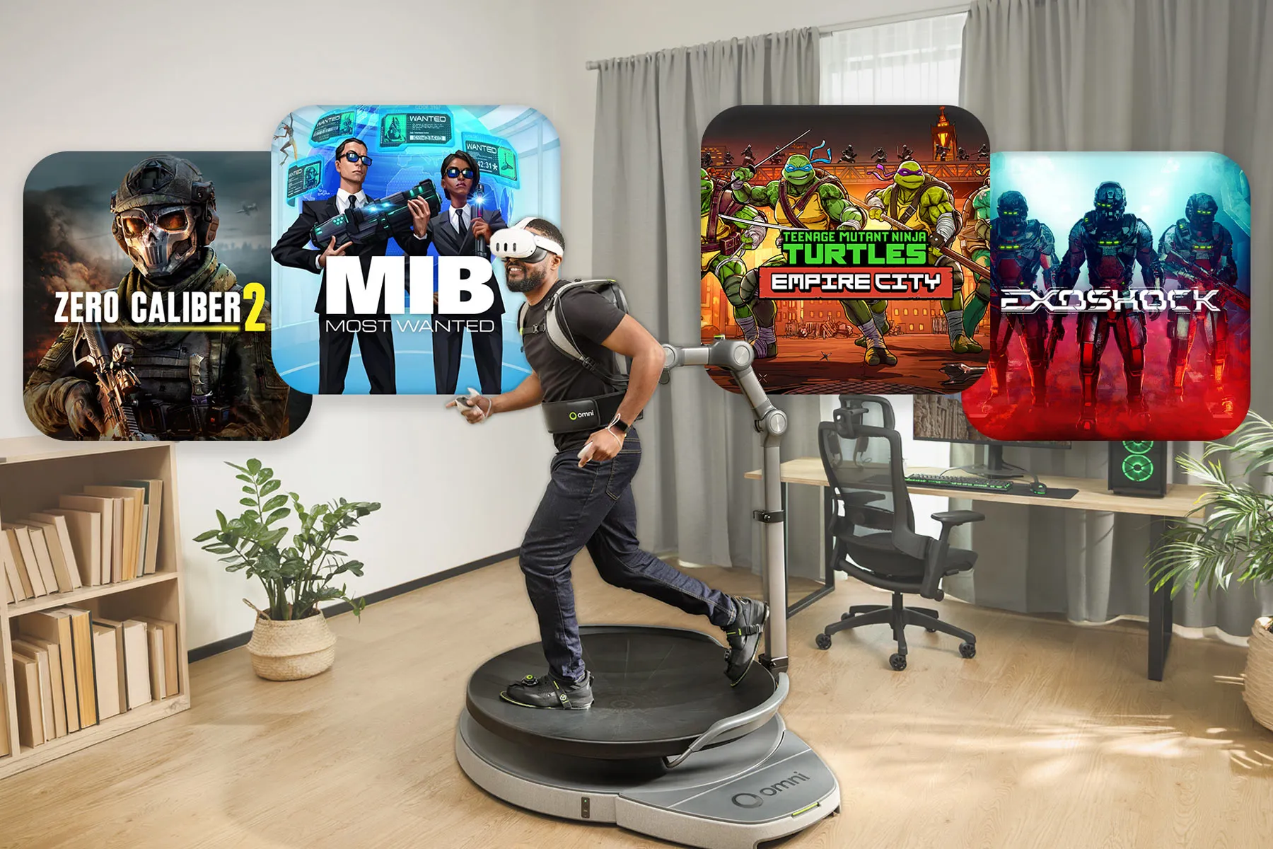 Omni One est le premier tapis roulant VR avec support officiel pour Meta Quest