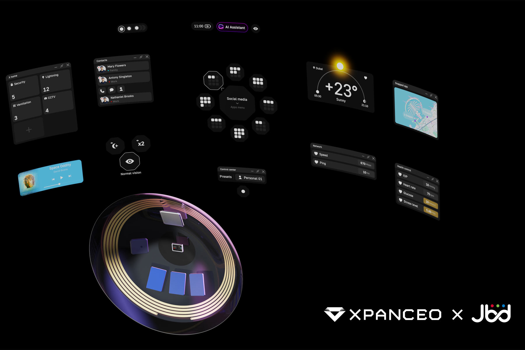 Les lentilles de contact intelligentes se rapprochent de la réalité alors que XPANCEO étend son partenariat avec JBD Display