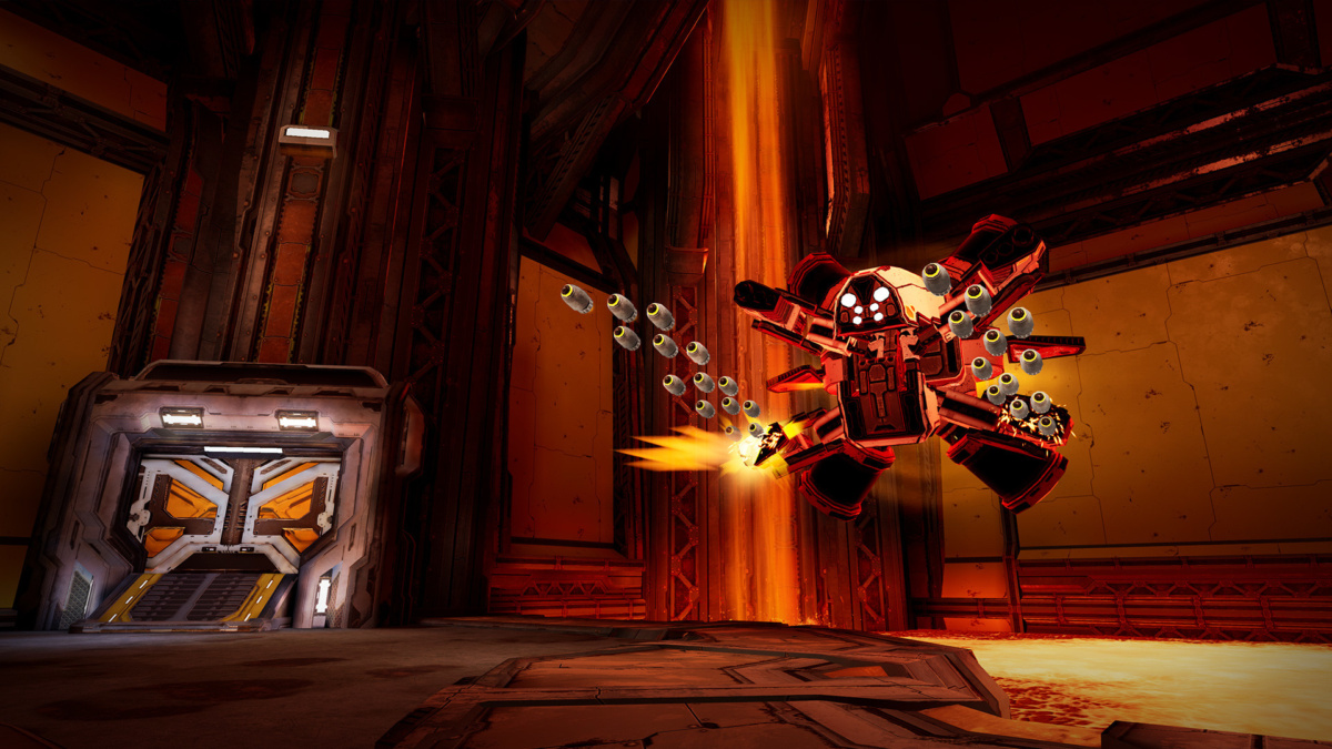 Une troisième capture d'écran de Mothergunship: Forge sur sa page boutique Steam