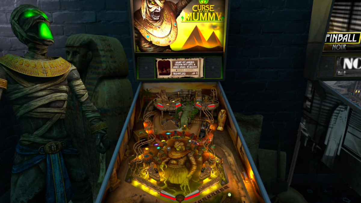 Une deuxième capture d'écran de Pinball FX VR sur sa propre page de boutique Steam
