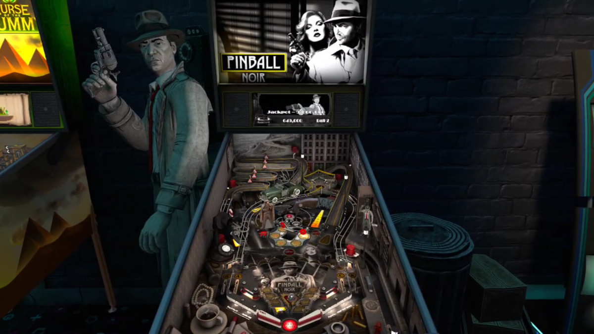 Une troisième capture d'écran de Pinball FX VR sur sa propre page de boutique Steam