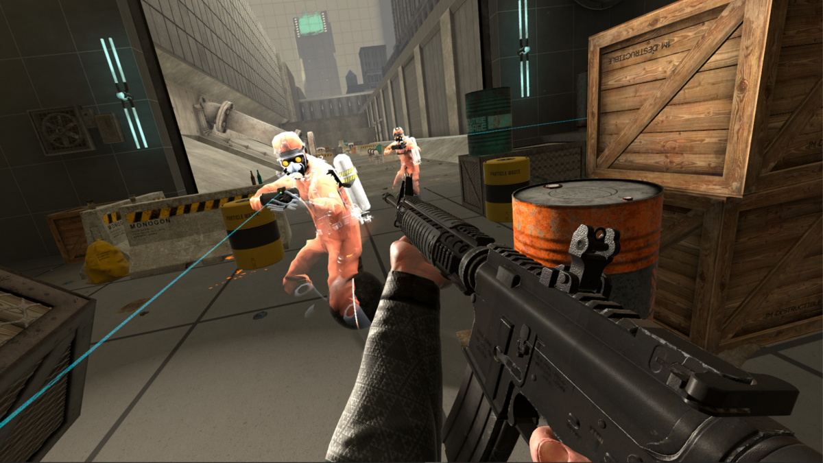 BONEWORKS comme indiqué sur sa propre page de magasin Steam