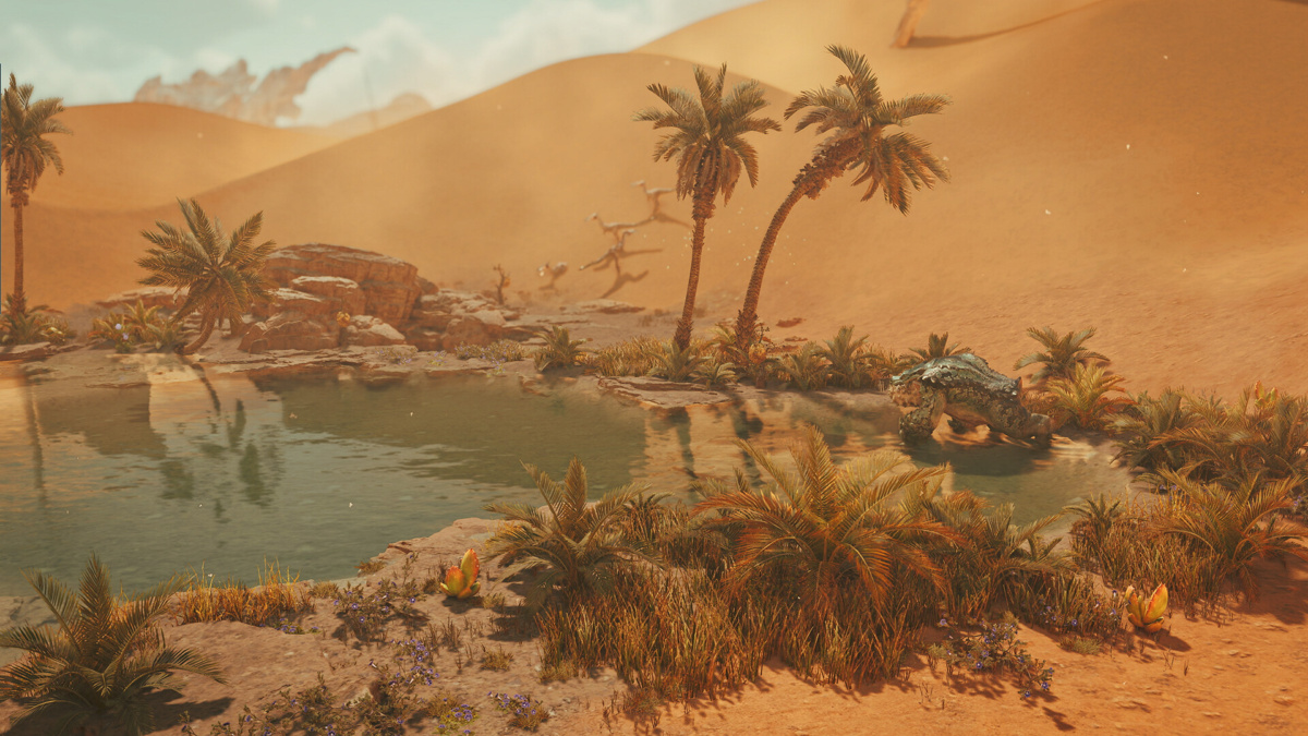 La troisième capture d'écran de la galerie Monster Hunter Wilds sur sa propre page de boutique Steam