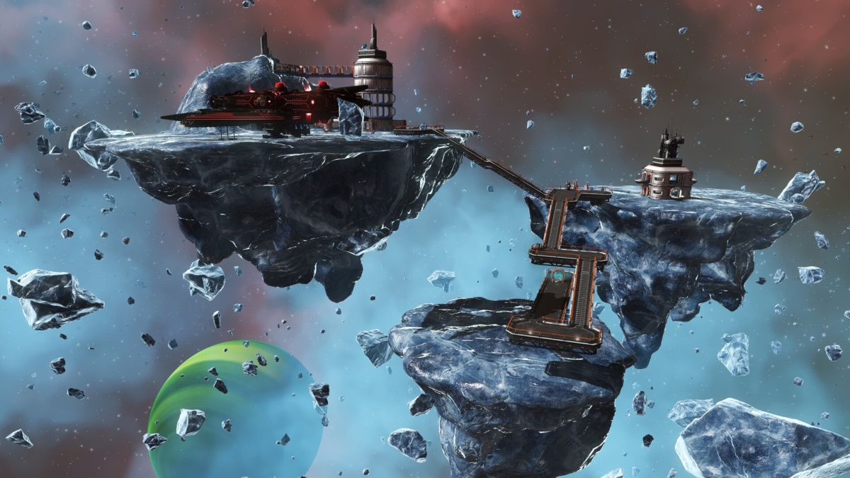 La troisième capture d'écran dans la galerie du magasin Steam pour No Man's Sky