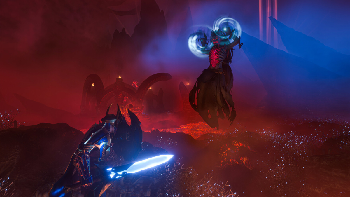 Une troisième capture d'écran d'Enshrouded sur sa propre page de magasin Steam