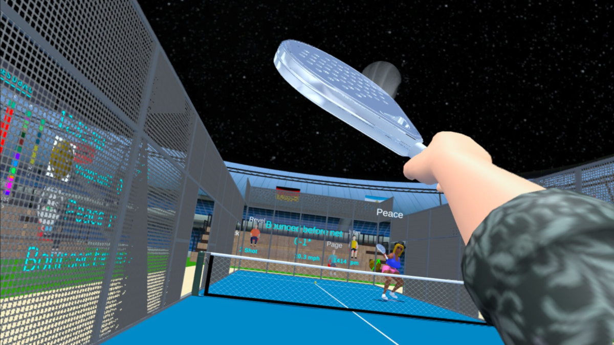 Une autre des captures d'écran sur la page du magasin Steam de Pickleball
