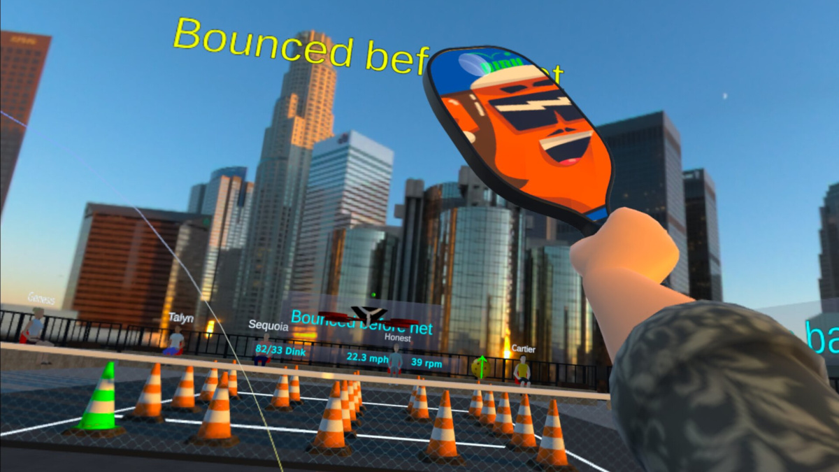 Une capture d'écran supplémentaire de la page du magasin Steam de Pickleball