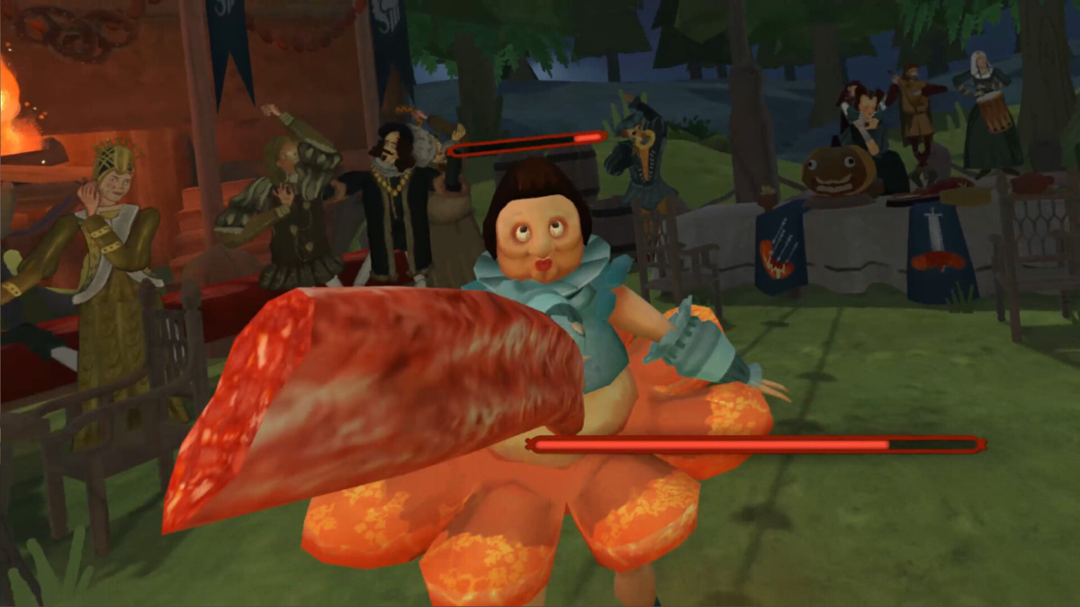 Une capture d'écran de Wurst and Glory sur sa propre page de magasin Steam