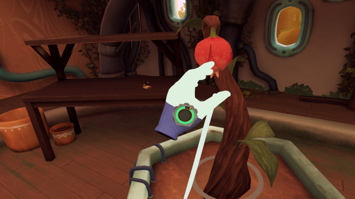 La troisième des neuf captures d'écran de la page de la boutique Steam de The Last Clockwinder