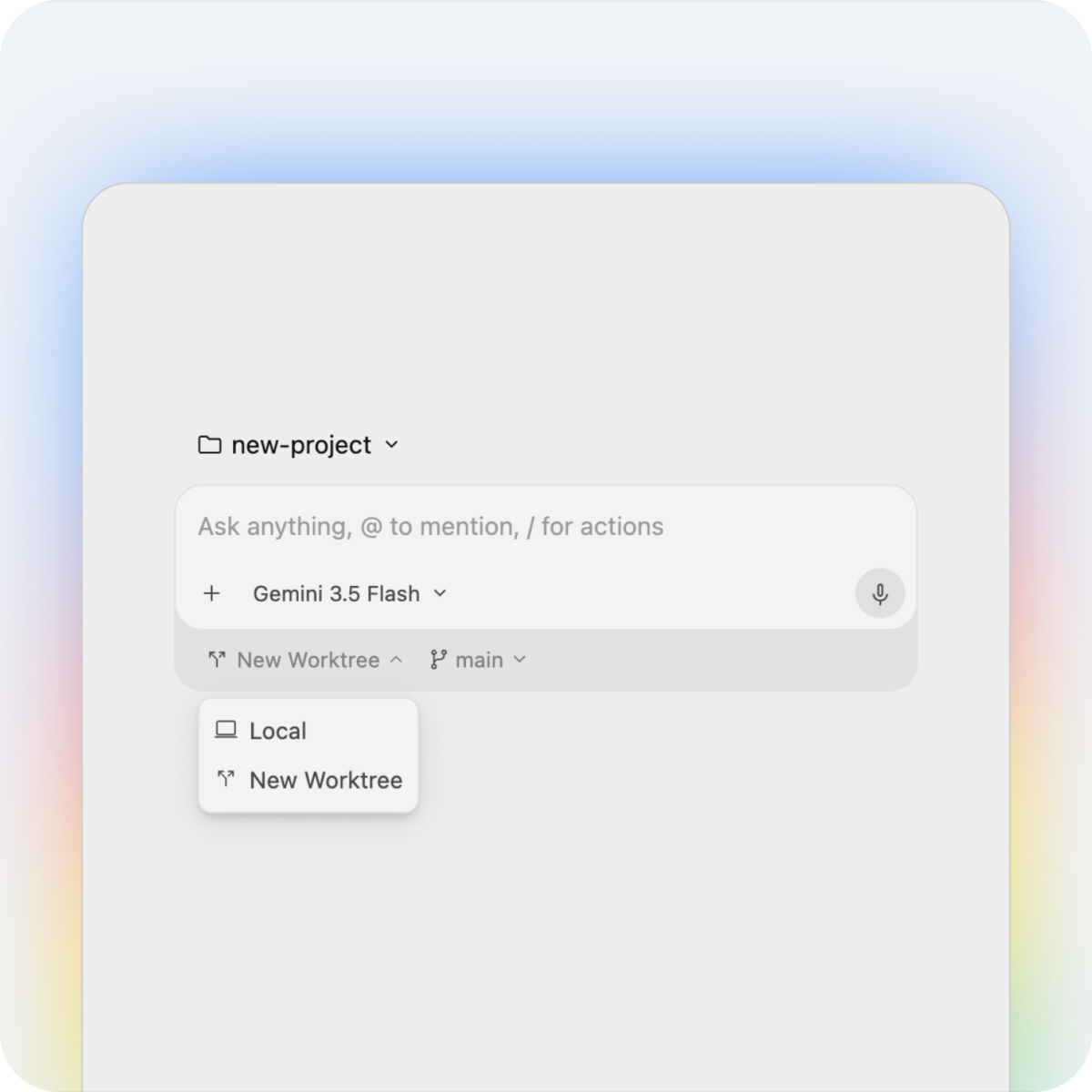 Votre centre de commande pour gérer plusieurs agents locaux en parallèle. Regroupez les conversations dans des projets, opérez sur plusieurs espaces de travail et automatisez les tâches de routine avec des messages planifiés.