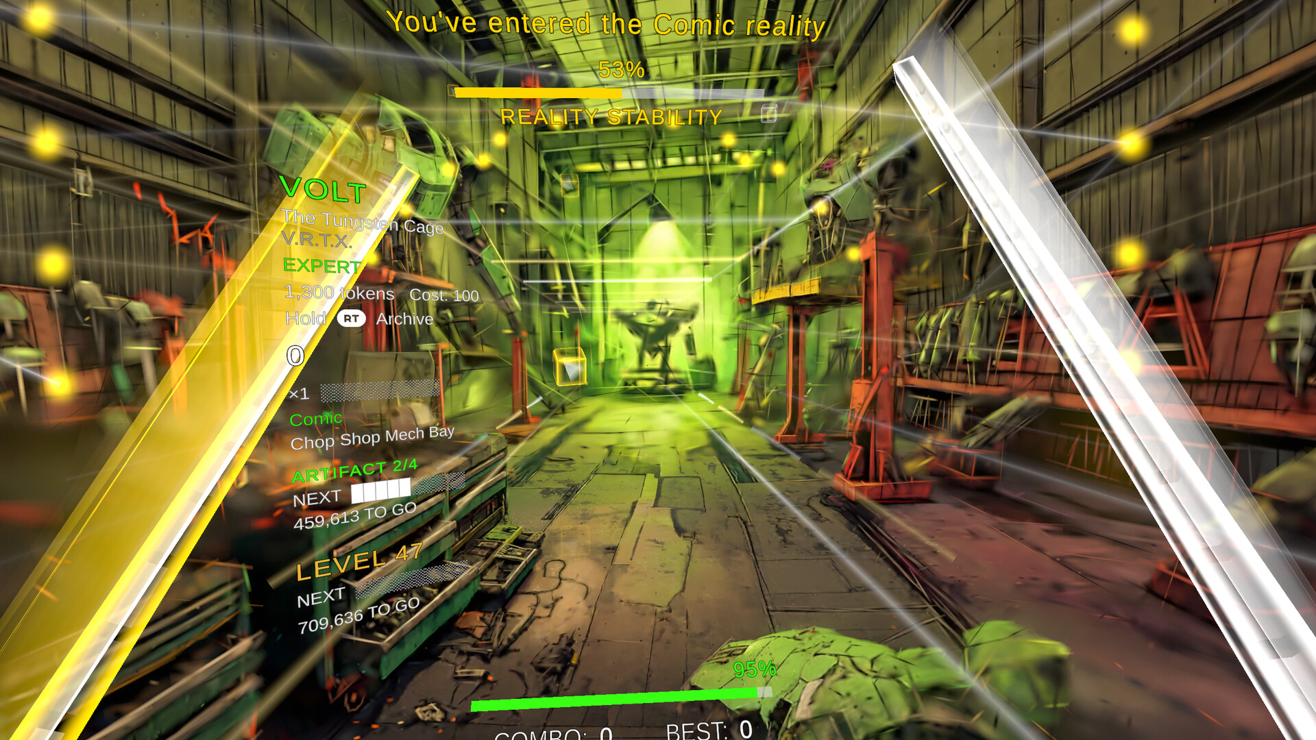 Dystopia est un jeu de rythme VR à 15,99 $ joué en direct sur cinq stations de radio