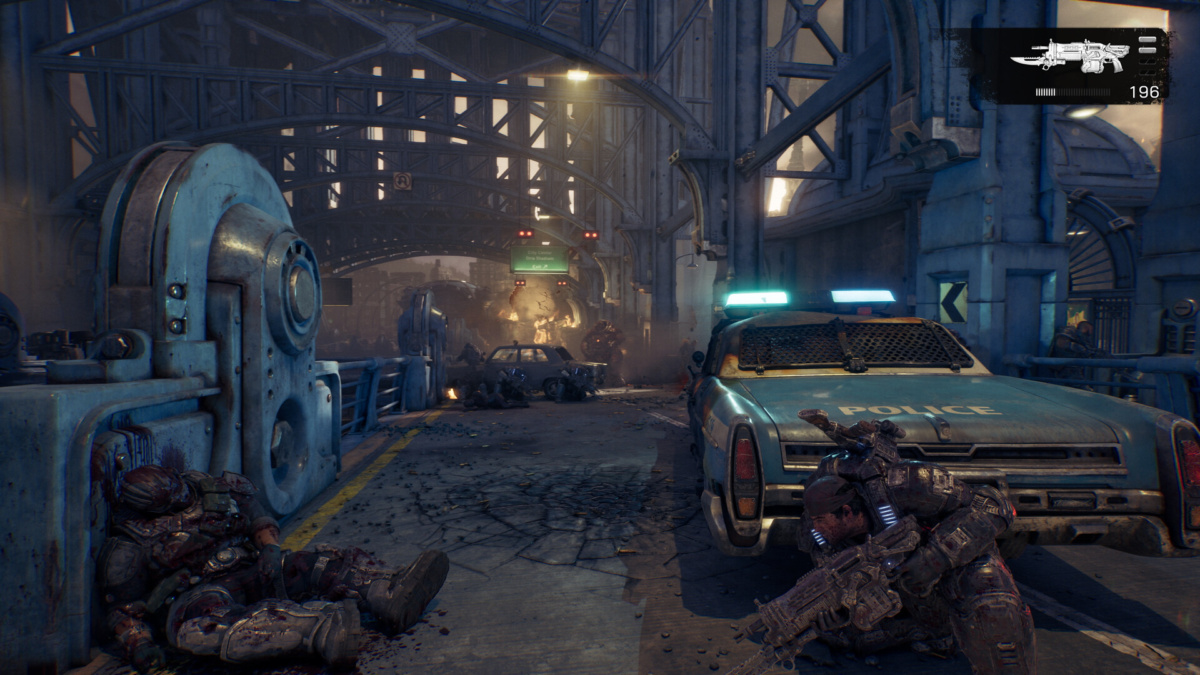 Capture d'écran officielle de Gears of War: E-Day