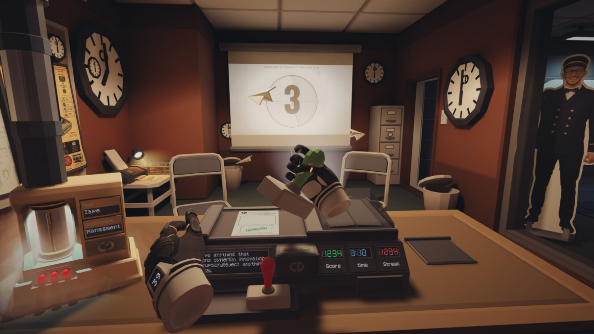 Capture d'écran officielle de Good Morning [Employee Name] VR