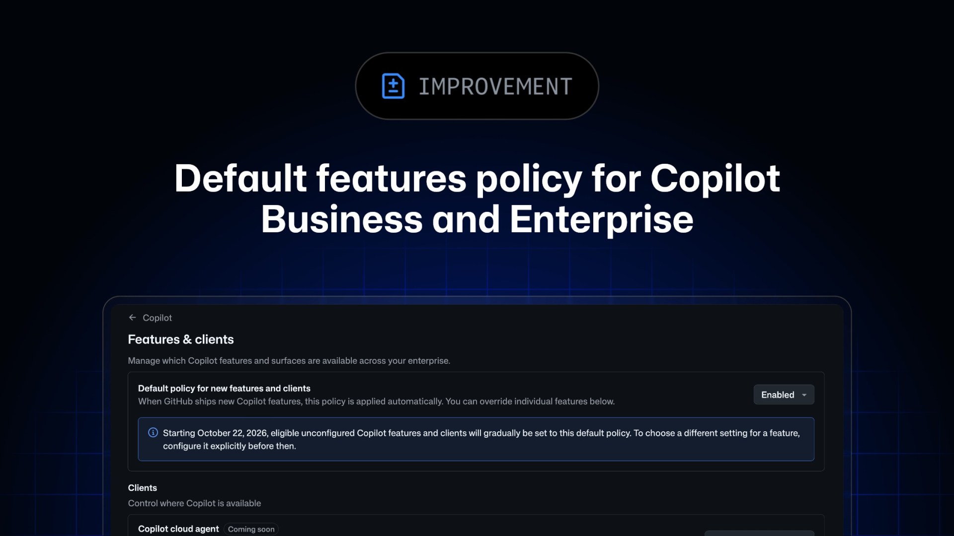 GitHub commence à activer les fonctionnalités Copilot non configurées dans le cadre d'une nouvelle politique par défaut
