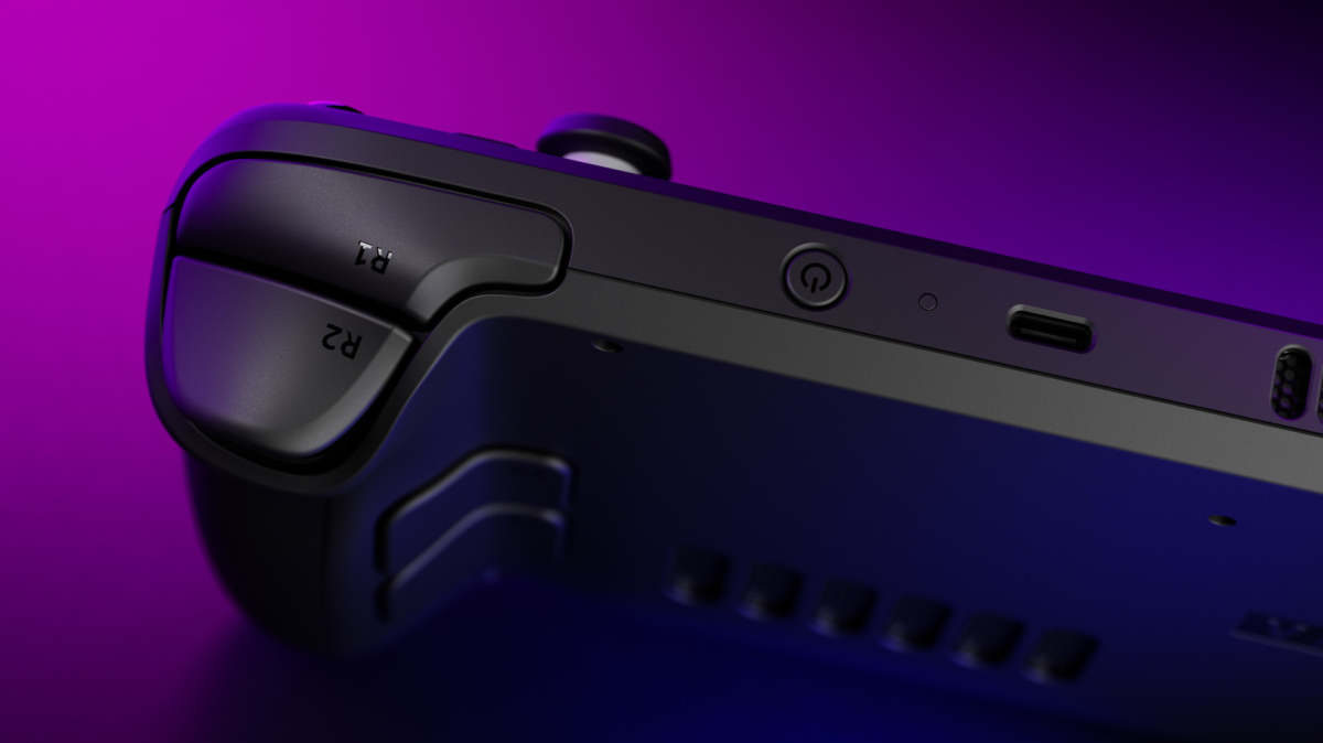 Image promotionnelle officielle de Steam Deck de Valve