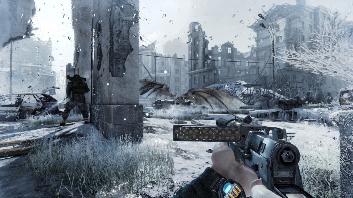 Capture d'écran promotionnelle officielle de METRO 2033 Redux