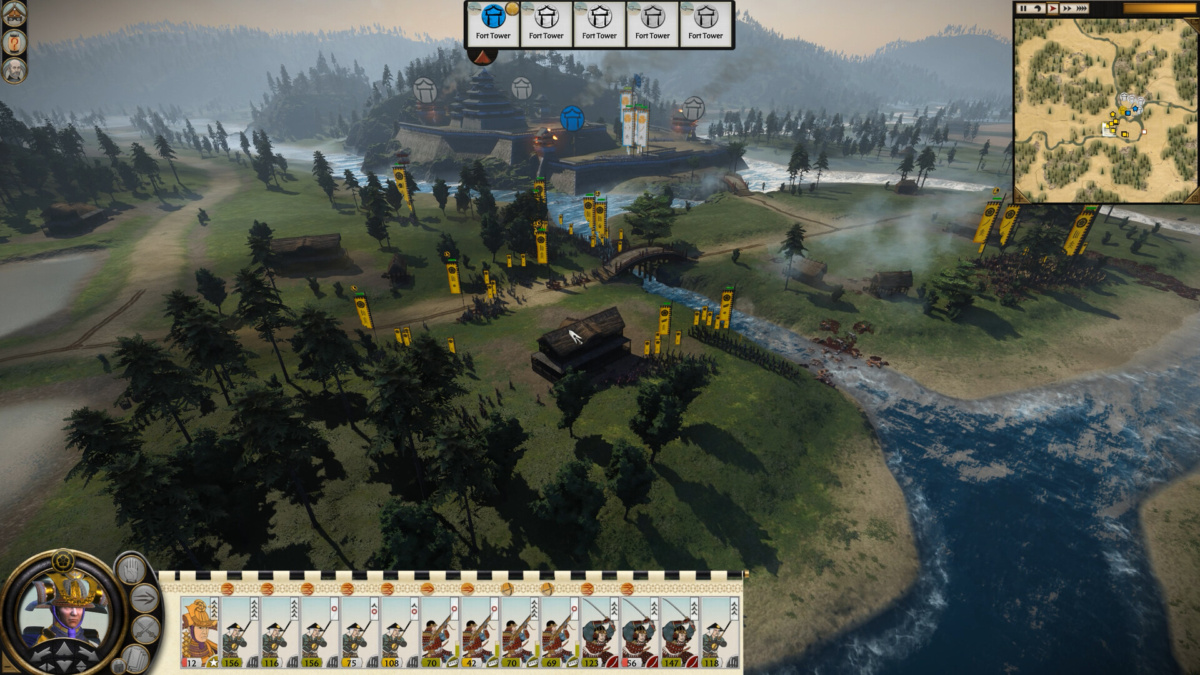 Capture d'écran promotionnelle officielle de Total War: SHOGUN 2 - Complete Edition