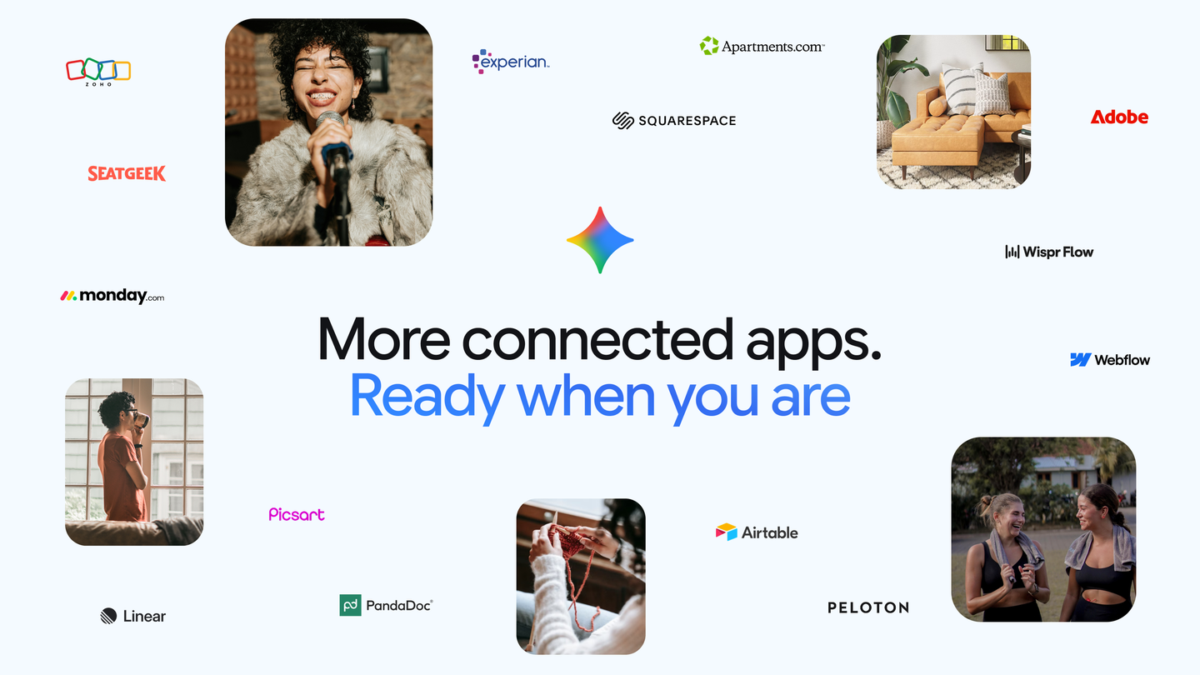 Google Artwork annonce des applications connectées pour Gemini