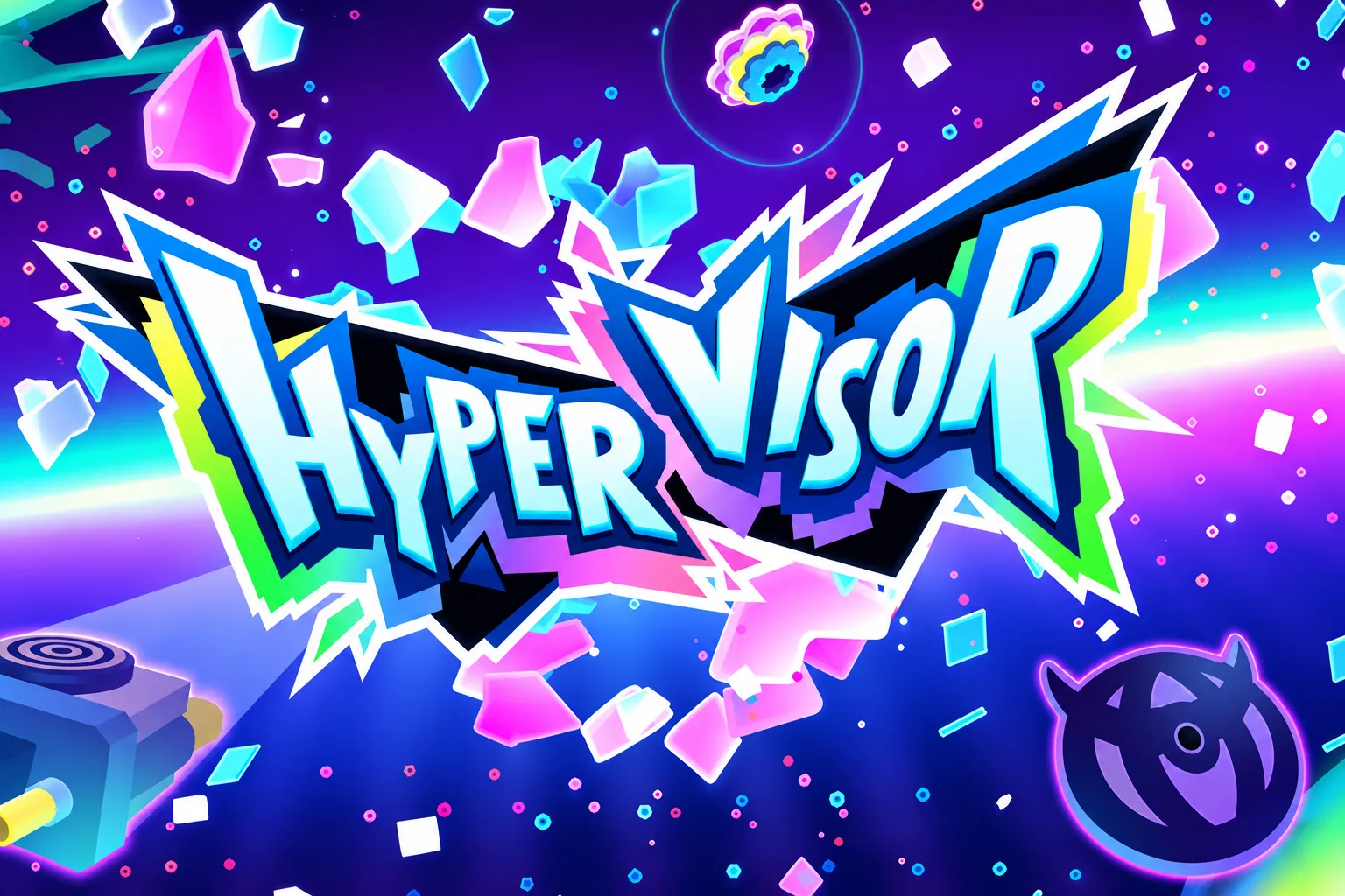 Google VR Studio derrière « Job Simulator » dévoile Arcade Blaster « Hyper Visor » pour XREAL Aura