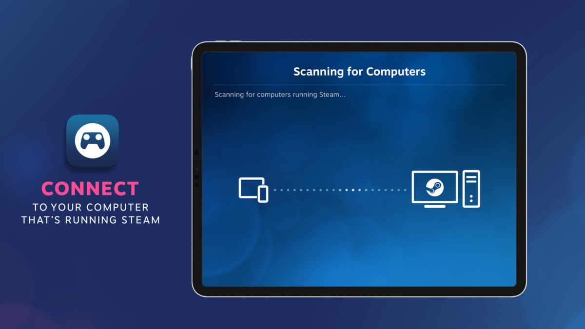 Capture d'écran officielle de Steam Link